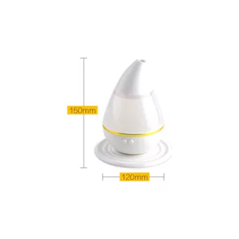 Buyfun Su Da mlacıkları 2 W 250 ml Aromaterapi Işıklı İyonizerli Taşınabilir Şarjlı Mini Soğuk Buhar Makinesi