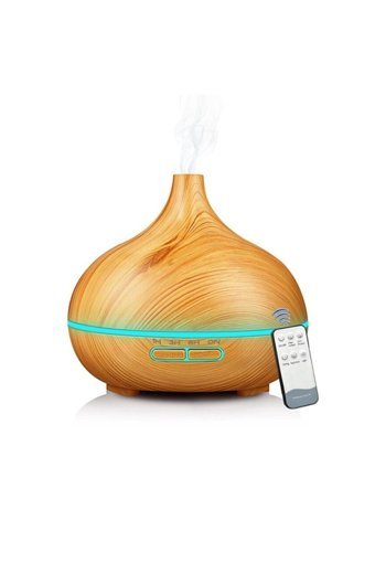 Abig Dekoratif Lamba Vazo 9 W 550 ml 35 dB Aromaterapi Işıklı İyonizerli Taşınabilir Şarjlı Mini Soğuk Buhar Makinesi