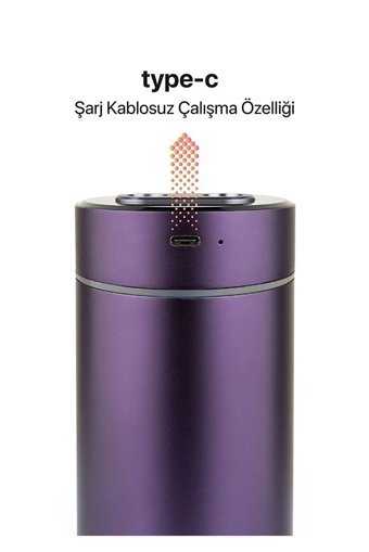 Arenist F10 380 ml Aromaterapi İyonizerli Taşınabilir Şarjlı Mini Soğuk Buhar Makinesi