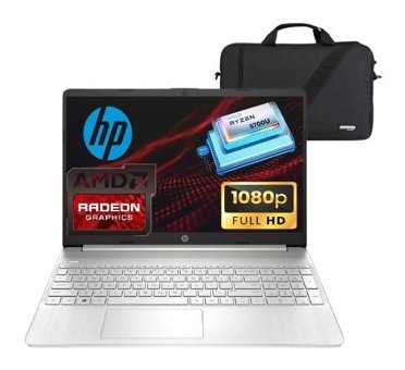 HP 4H0J2EA Dahili AMD Radeon RX Vega 8 AMD Ryzen 7 5700U 16 GB Ram 1 TB SSD 15.6 inç Full HD Windows 11 Pro Laptop + Çanta