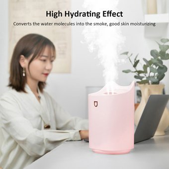 Buyfun Dc5 V 4 W 4 W 3000 ml Işıklı İyonizerli Şarjlı Soğuk Buhar Makinesi