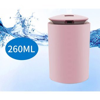 Buyfun Gece Işık 260 ml Işıklı İyonizerli Taşınabilir Şarjlı Mini Soğuk Buhar Makinesi
