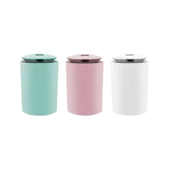 Buyfun Gece Işık 260 ml Işıklı İyonizerli Taşınabilir Şarjlı Mini Soğuk Buhar Makinesi