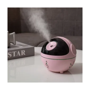 Buyfun Müzik Ruhu 2 W 350 ml Işıklı İyonizerli Taşınabilir Şarjlı Mini Soğuk Buhar Makinesi Mavi