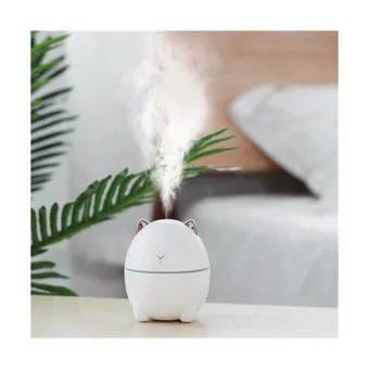 Buyfun Mini 2 W 200 ml İyonizerli Taşınabilir Şarjlı Mini Soğuk Buhar Makinesi Beyaz
