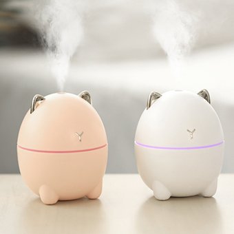Buyfun Mini 2 W 200 ml İyonizerli Taşınabilir Şarjlı Mini Soğuk Buhar Makinesi Beyaz
