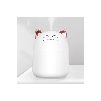 Bufan Meng Evcil Hayvan 250 ml Aromaterapi Işıklı İyonizerli Taşınabilir Şarjlı Mini Soğuk Buhar Makinesi
