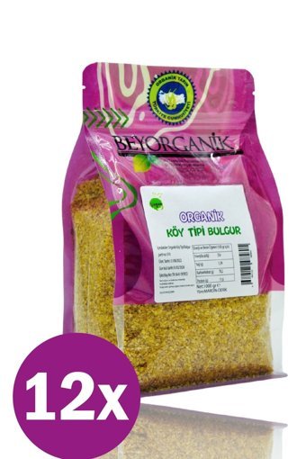 Beyorganik Organik Pilavlık Bulgur 12X1 kg