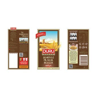 Duru Şehriyeli Pilavlık Bulgur 1 kg