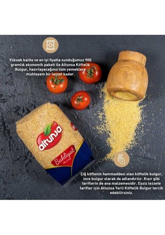 Altunsa Köftelik Bulgur 2X900 gr