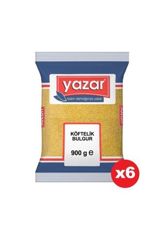 Yazar Köftelik Bulgur 6X900 gr
