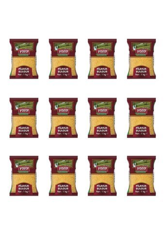 Yazar Pilavlık Bulgur 12X1 kg