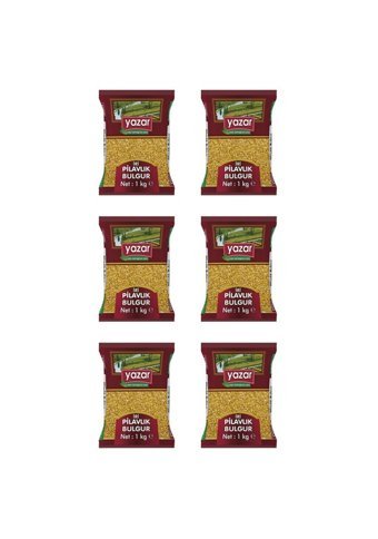 Yazar İri Taneli Pilavlık Bulgur 6X1 kg