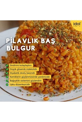İdolagro Yerli Premium Pilavlık Bulgur 1 kg
