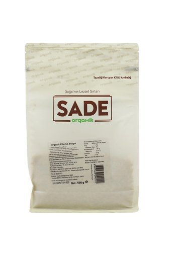 Sade Organik Organik Pilavlık Bulgur 500 gr