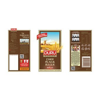 Duru Esmer Pilavlık Bulgur 1 kg