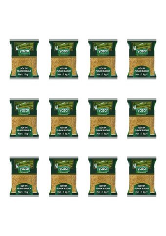 Yazar Köy Tipi Pilavlık Bulgur 12X1 kg