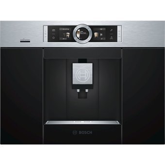 Bosch CTL636ES6 Serie 8 1600 W Paslanmaz Çelik Ankastre Kapsülsüz Öğütücülü Tam Otomatik Espresso Makinesi Siyah
