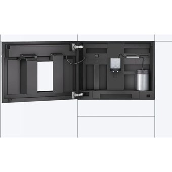 Bosch CTL636ES6 Serie 8 1600 W Paslanmaz Çelik Ankastre Kapsülsüz Öğütücülü Tam Otomatik Espresso Makinesi Siyah