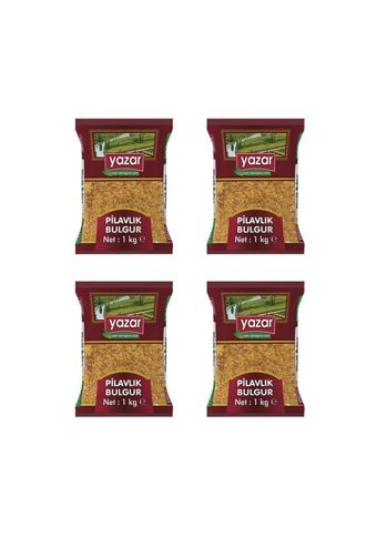 Yazar Şehriyeli Pilavlık Bulgur 4X1 kg