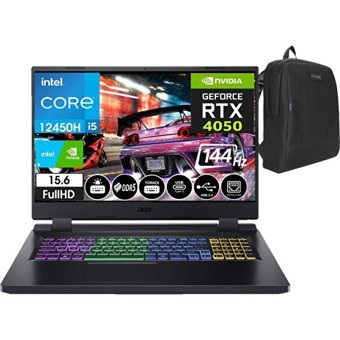 Acer Nitro 5 AN515-58 NHQLZEY00720 Harici GeForce RTX 4050 Intel Core i5 12450H 16 GB DDR5 Ram 1 TB SSD 15.6 inç Full HD Windows 11 Pro Oyuncu Laptop + WeblegelsinÇanta