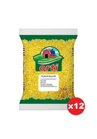 Orti Pilavlık Bulgur 12X1 kg