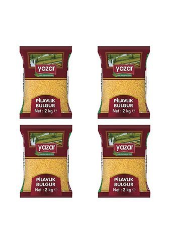 Yazar Pilavlık Bulgur 4X2 kg
