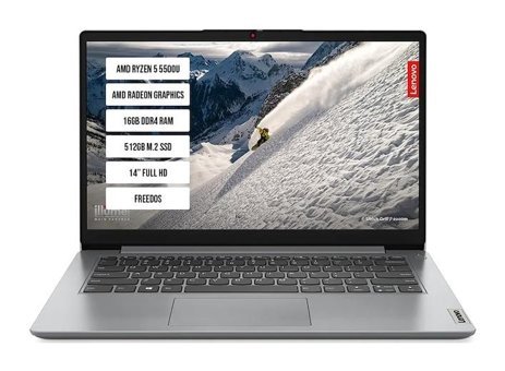 Lenovo IdeaPad 1 114ALC7 82R3007STX02 Dahili AMD Radeon RX Vega 7 AMD Ryzen 5 5500U 16 GB Ram 512 GB SSD 14 inç Full HD FreeDos Laptop