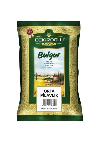 Bekiroğlu Arvila Orta Pilavlık Bulgur 2.5 kg