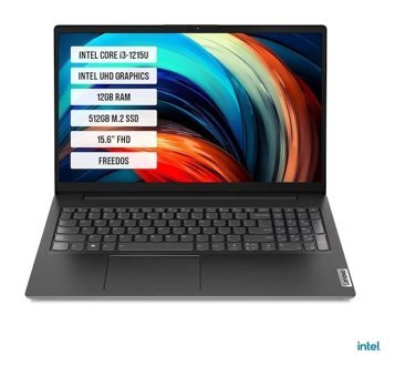 Lenovo V15 Gen 3 82TT00QNTX03 Dahili Intel UHD Graphics Intel Core i3 1215U 12 GB Ram 512 GB SSD 15.6 inç Full HD FreeDos Laptop