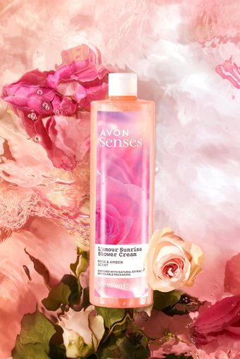 Avon Senses Gül Amber Aromalı Duş Jeli 500 ml