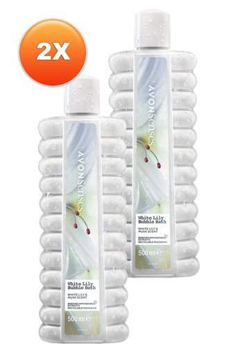 Avon Senses Beyaz Zambak Aromalı Duş Jeli 2x500 ml