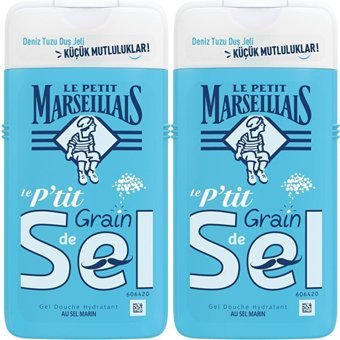 Le Petit Marseillais Deniz Tuzu Aromalı Nemlendirici Duş Jeli 2x250 ml