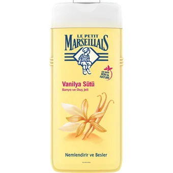 Le Petit Marseillais Vanilyalı Sütü Aromalı Nemlendirici Duş Jeli 650 ml