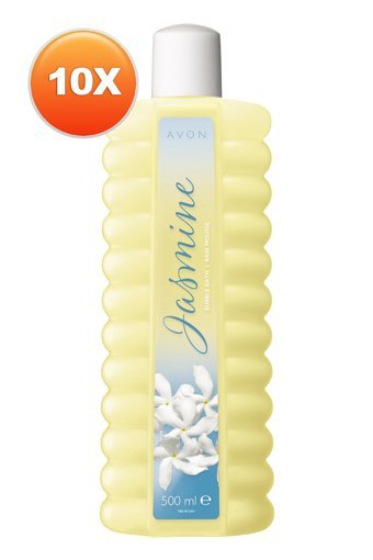 Avon Bubble Bath Yasemin Aromalı Duş Jeli 10x500 ml
