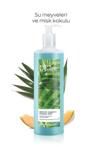 Avon Senses Su Meyveleri Misk Aromalı Duş Jeli 1440 ml