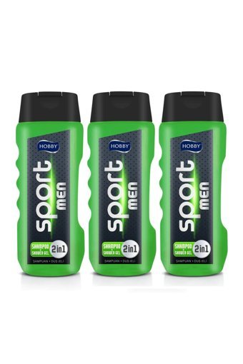 Hobby Sport Nemlendirici Duş Jeli 3x500 ml