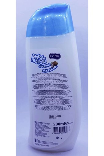 Hobby Marshmallow Hindistan Cevizi Aromalı Nemlendirici Duş Jeli 500 ml