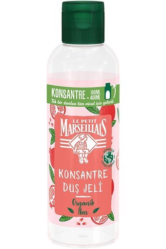 Le Petit Marseillais Organik Nar Aromalı Nemlendirici Duş Jeli 100 ml