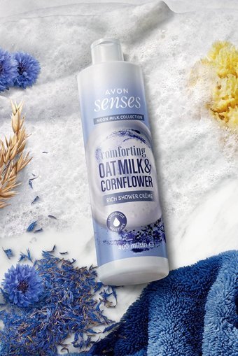 Avon Senses Yulaf Sütü Peygamber Çiçeği Aromalı Duş Jeli 250 ml