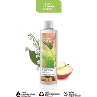 Avon Senses Elma Müge Çiçeği Aromalı Duş Jeli 1000 ml