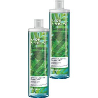 Avon Senses Su Meyveleri Misk Aromalı Duş Jeli 2x500 ml