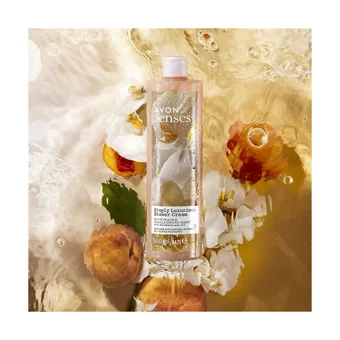 Avon Senses Beyaz Şeftalı Vanilyalı Aromalı Duş Jeli 500 ml