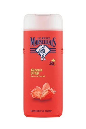 Le Petit Marseillais Akdeniz Çileği Aromalı Nemlendirici Duş Jeli 3x400 ml