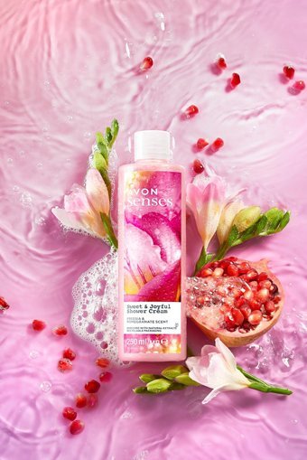 Avon Senses Freşya Nar Aromalı Duş Jeli 250 ml