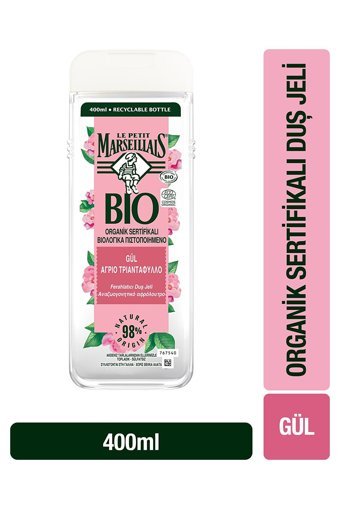 Le Petit Marseillais Gül Aromalı Nemlendirici Duş Jeli 400 ml