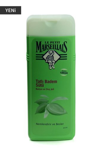 Le Petit Marseillais Tatlı Badem Sütü Aromalı Nemlendirici Duş Jeli 2x400 ml