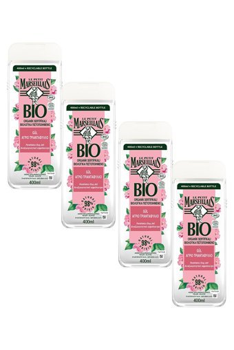 Le Petit Marseillais Gül Aromalı Nemlendirici Duş Jeli 4x400 ml
