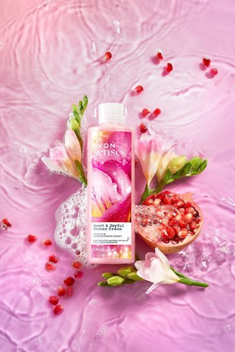 Avon Senses Freşya Nar Aromalı Duş Jeli 500 ml
