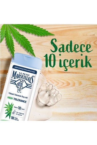 Le Petit Marseillais Kenevir Tohumu Aromalı Nemlendirici Duş Jeli 400 ml
